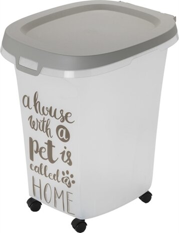 MODERNA VOERCONTAINER TRENDY STORY PET WISDOM 46 X37 X47,5 CM 38 LTR