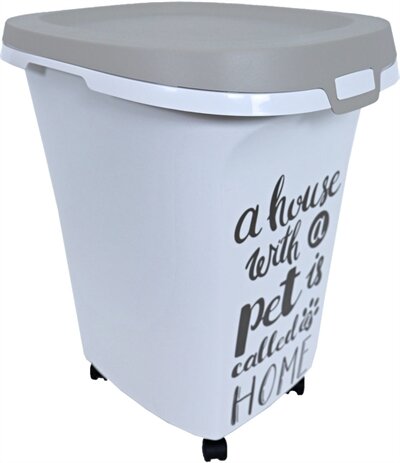 MODERNA VOERCONTAINER TRENDY STORY PET WISDOM 46 X37 X47,5 CM 38 LTR