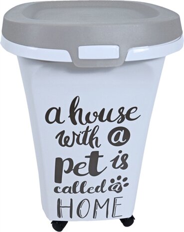 MODERNA VOERCONTAINER TRENDY STORY PET WISDOM 46 X37 X47,5 CM 38 LTR