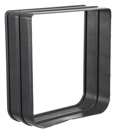 TRIXIE TUNNELSTUK VOOR 4-WEG KATTENLUIK 20X22 CM ZWART 16,5X15,5 CM