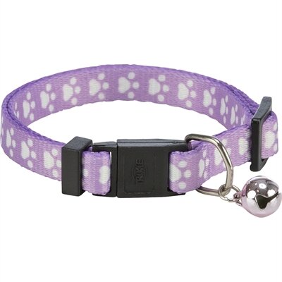 TRIXIE HALSBAND KAT PRINT POOT ELASTISCH ASSORTI