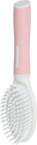ZOLUX ANAH BORSTEL ZACHT ROZE / WIT 5,5X3,5X21 CM